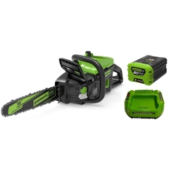 vendita online Motosega gd60cs40k2 a batteria 60v Attrezzature da giardino a batteria Greenworks